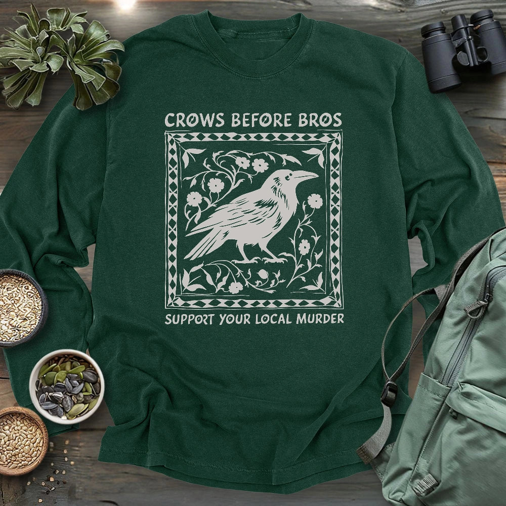 Support Your Local Murder Long Sleeve T-shirt