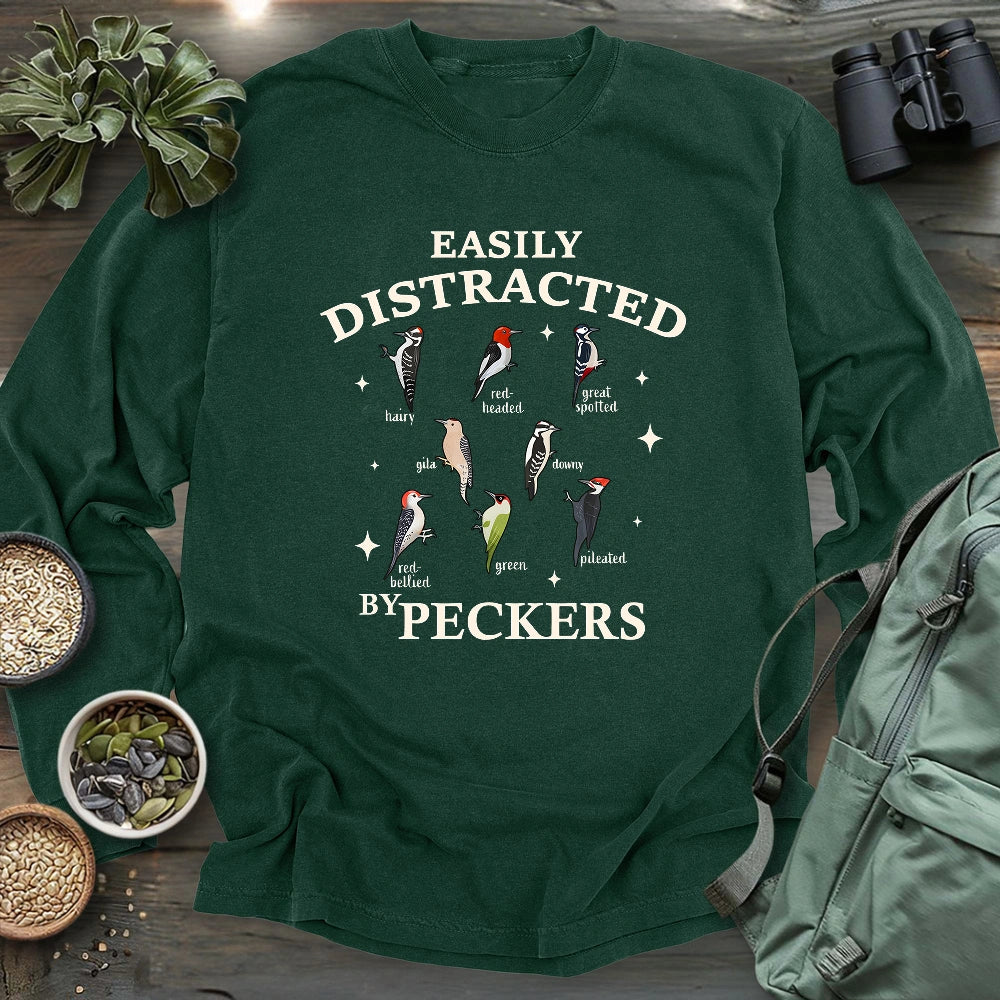 Woodpecker Watchers Long Sleeve T-shirt