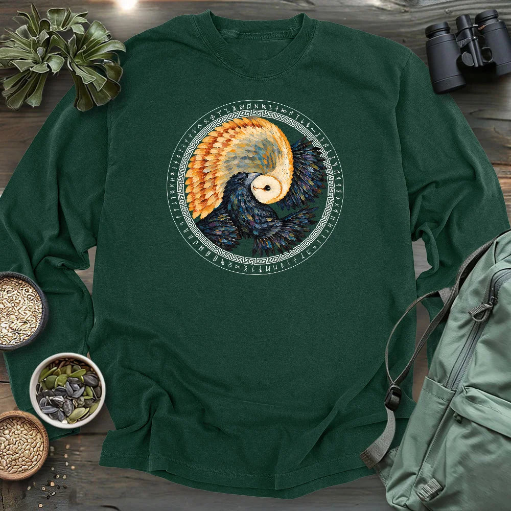 Yin Yang Dual Long Sleeve T-shirt