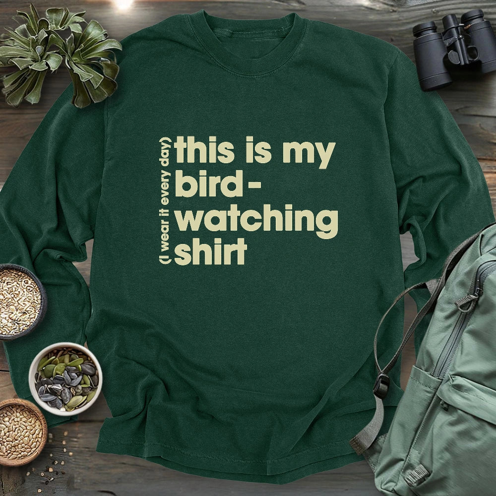 My Bird-watching Long Sleeve T-shirt