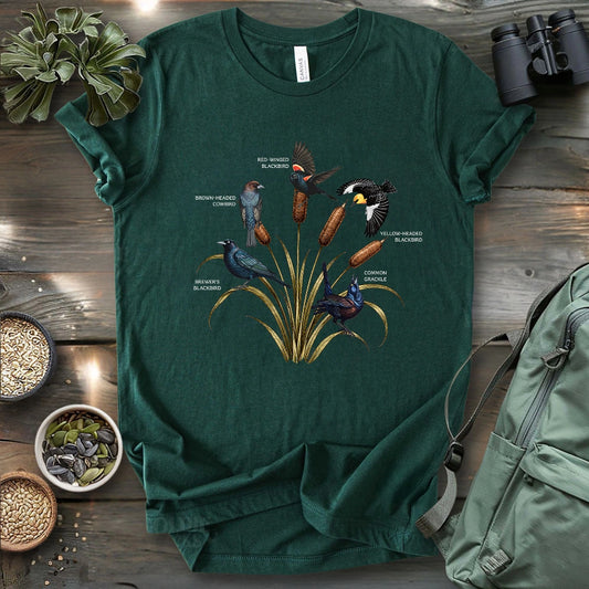 A Gathering of Blackbirds T-shirt