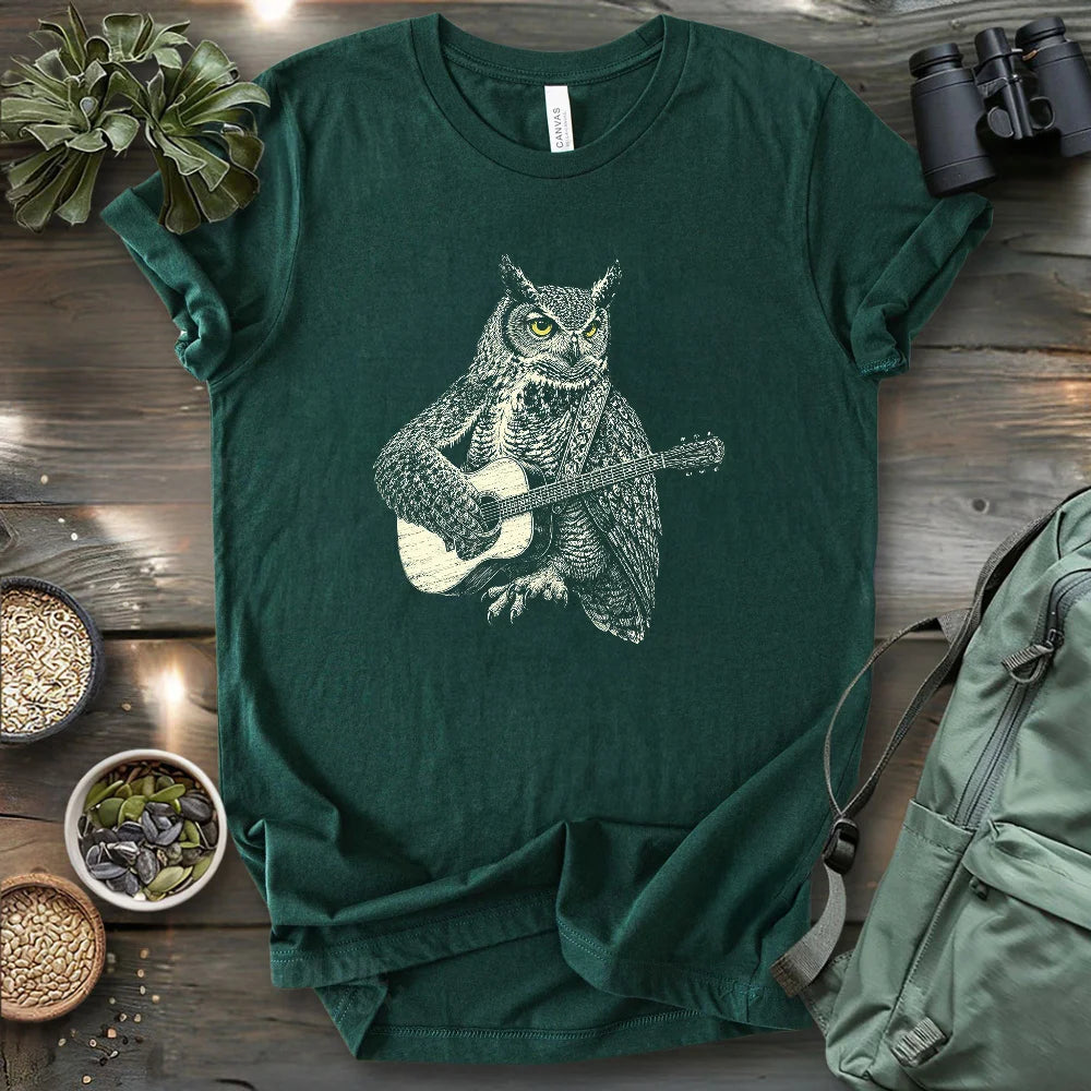Acoustic Owl T-shirt