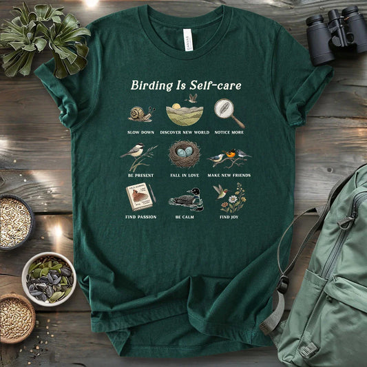 Birding Is Self Care T-shirt