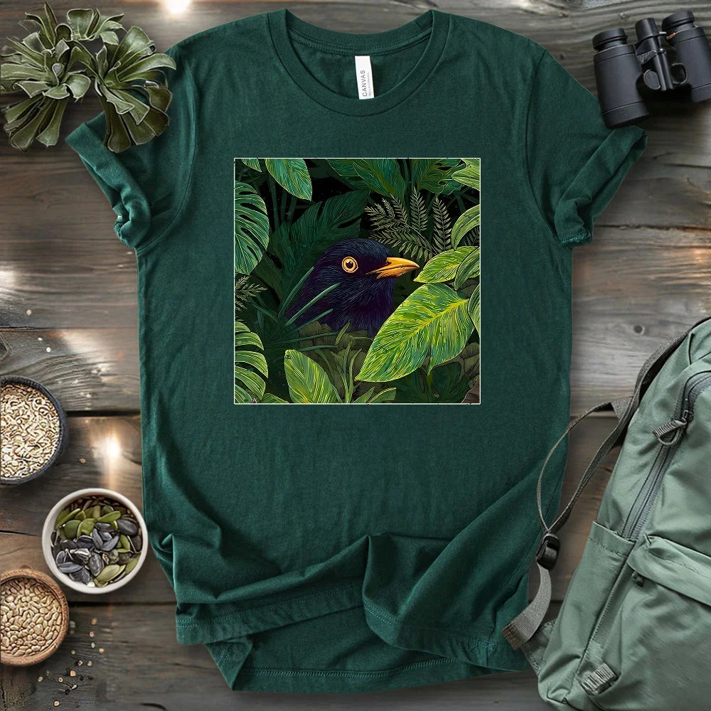 Blackbird In The Forest T-shirt