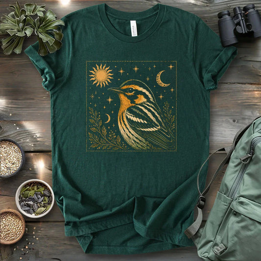 Celestial Blackburnian Warbler T-shirt