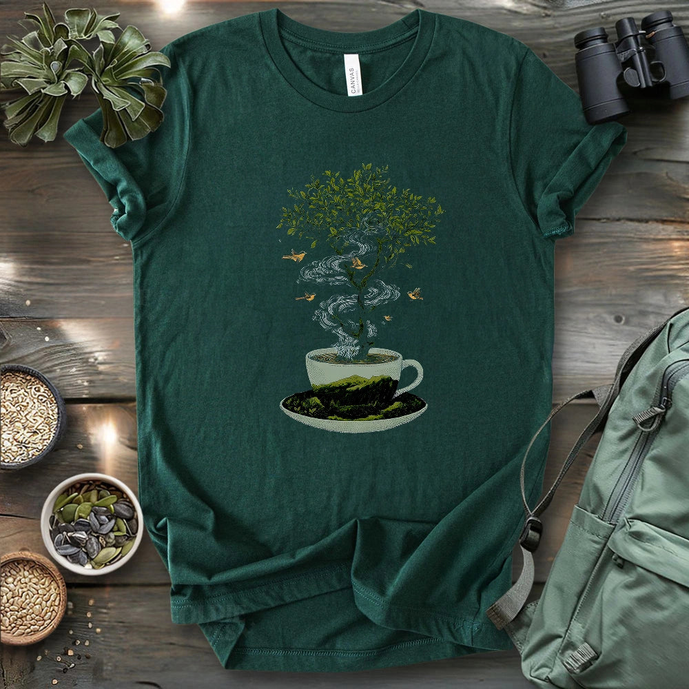 Coffee Tree Attract Birds T-shirt