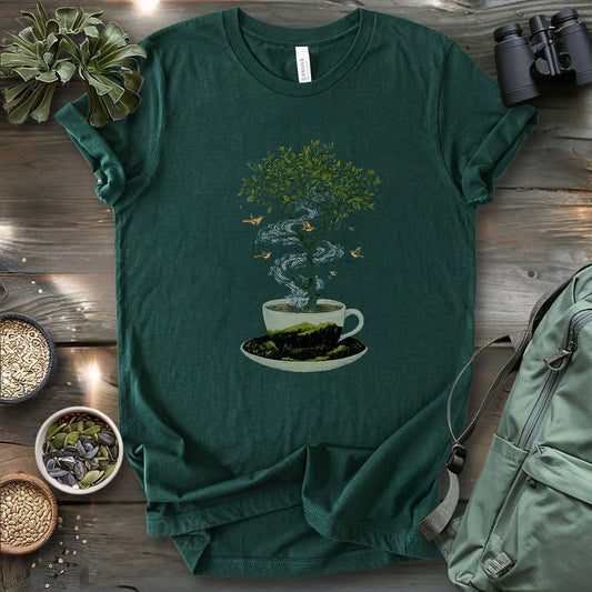 Coffee Tree Attract Birds T-shirt