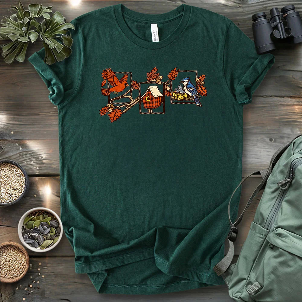 Cute Birds In My Yard T-shirt