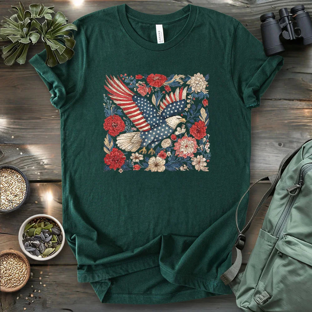 Eagle Of 4th Of July T-shirt