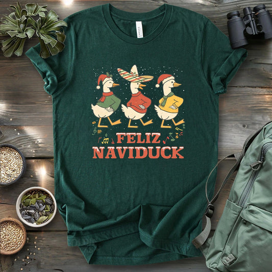 Feliz Naviduck T-shirt