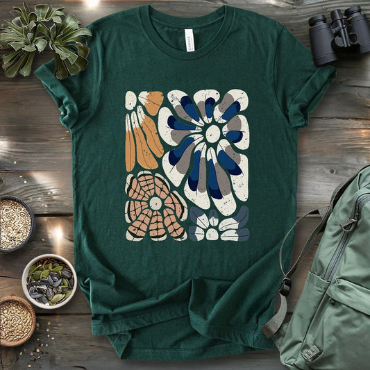 Flowers Made By Feathers T-shirt