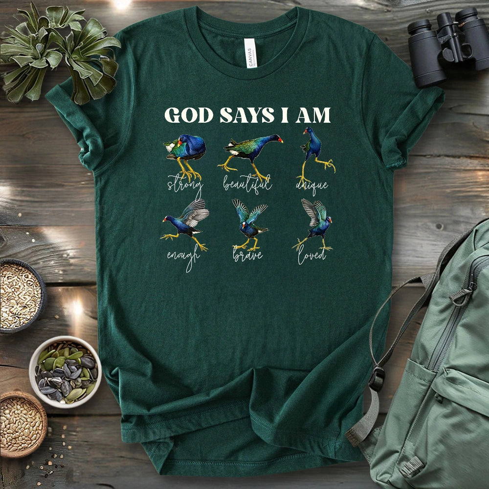 God Says I Am Wonderful T-shirt