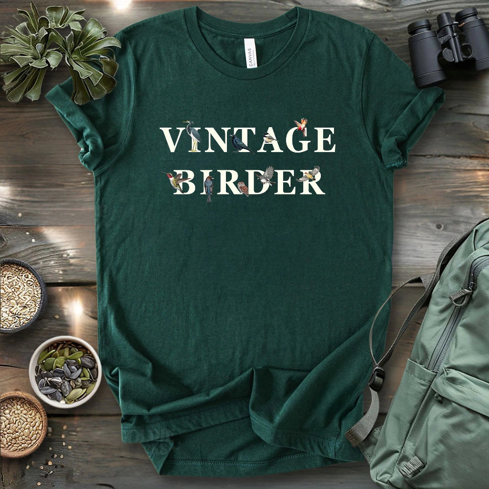 I'm A Vintage Birder T-shirt