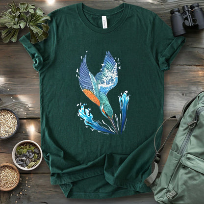 Kingfisher Diving T-shirt