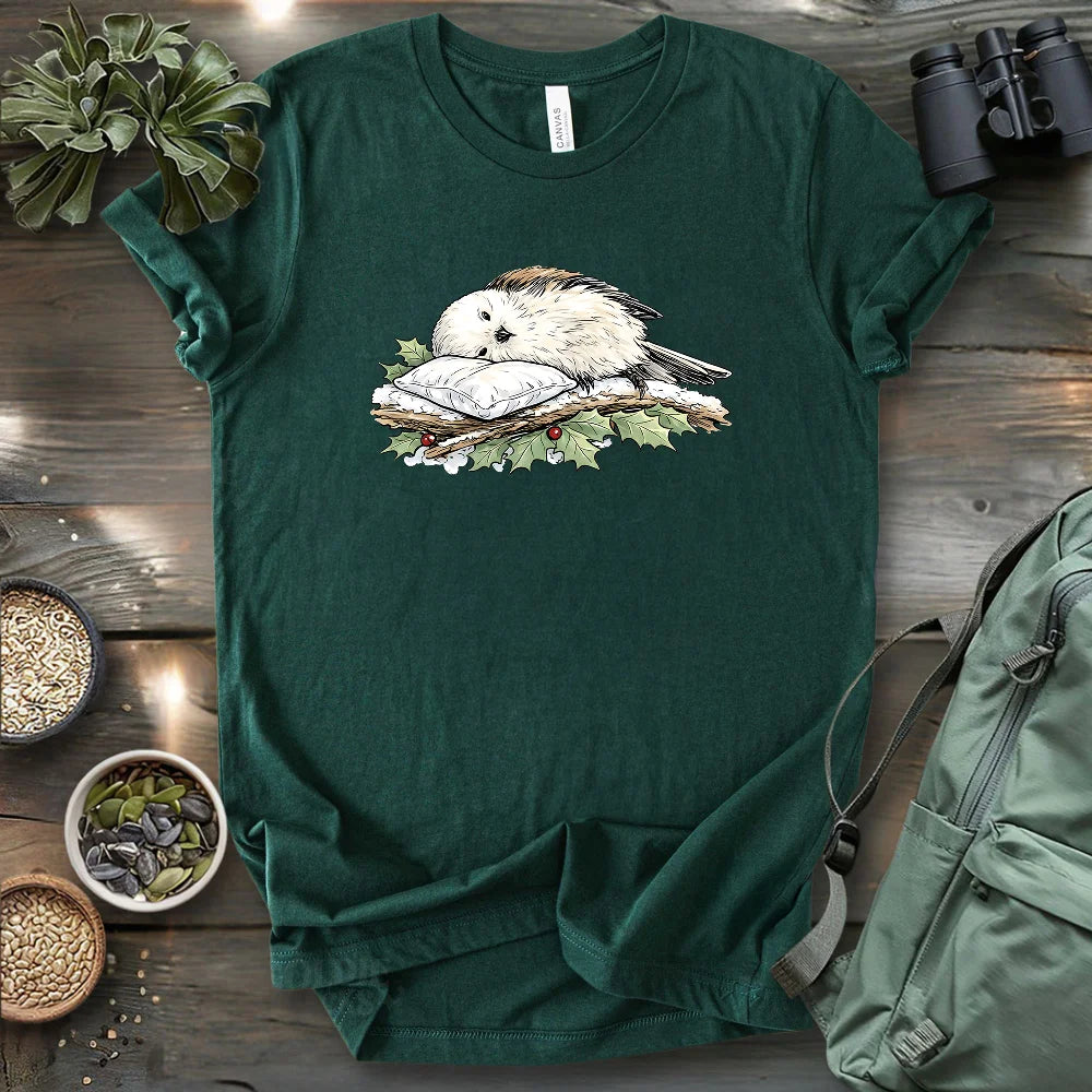 Long-tailed tit Sleeping Beauty T-shirt