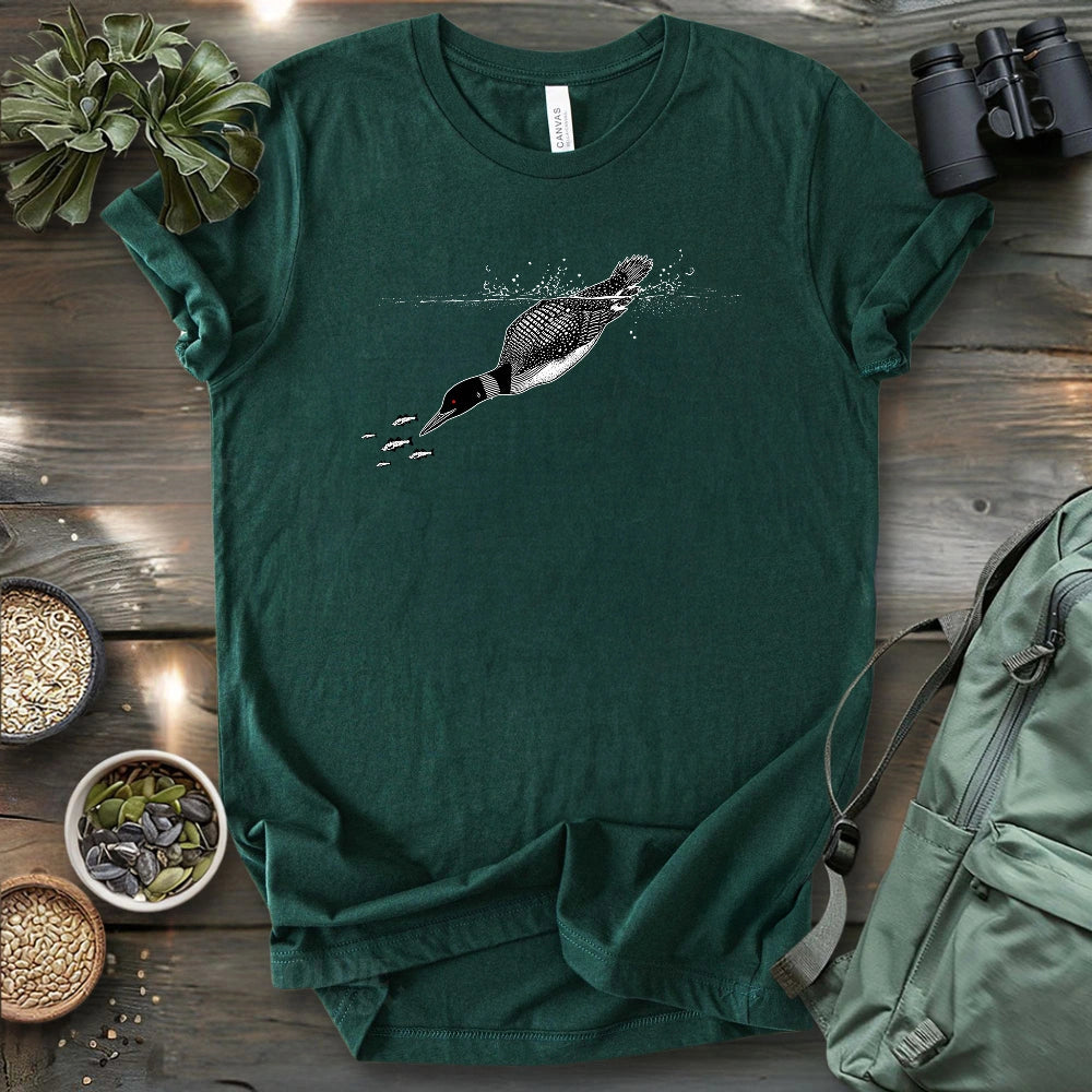 Loon On The Hunt T-shirt