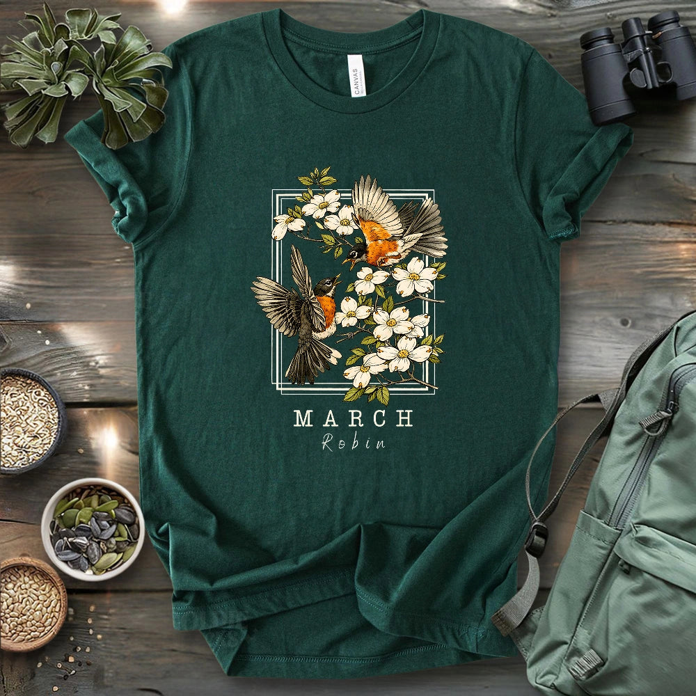 March Robin T-shirt