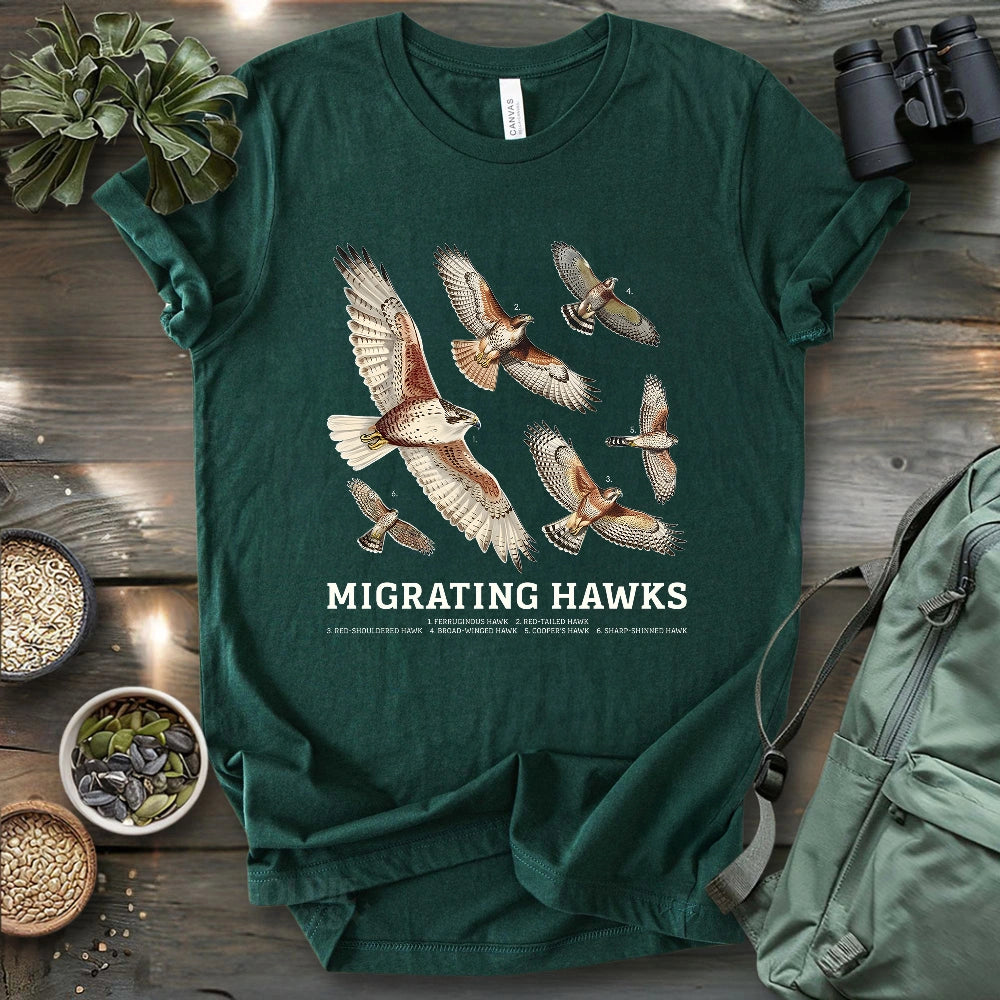 Migrating Hawks T-shirt