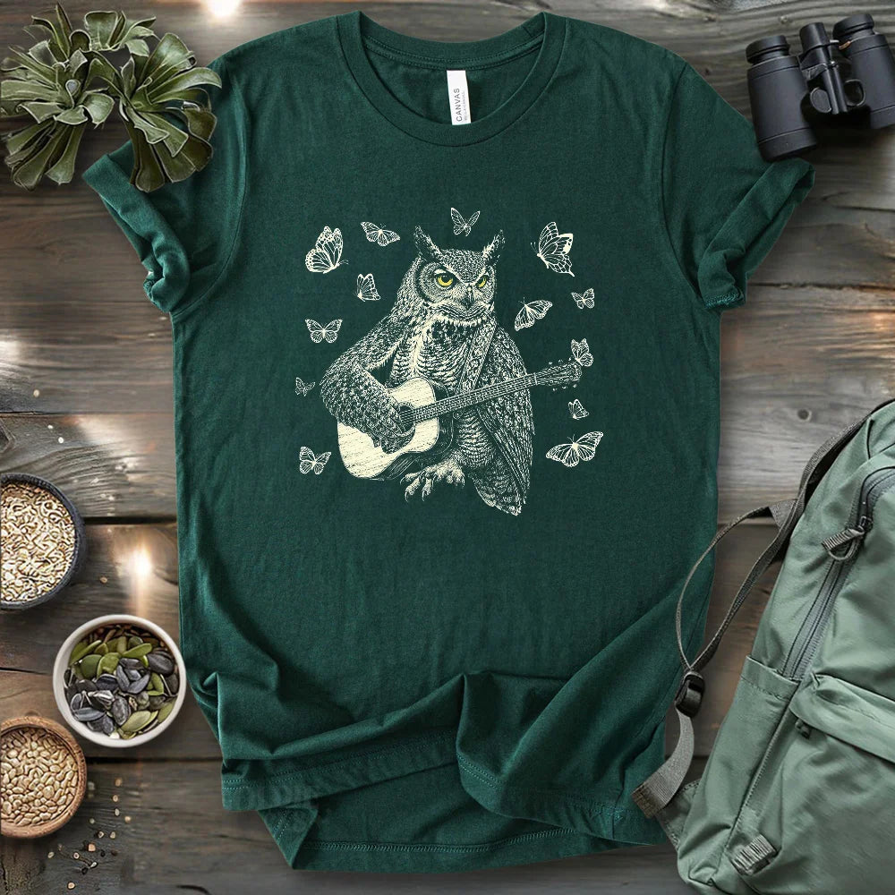Owl Artist T-shirt
