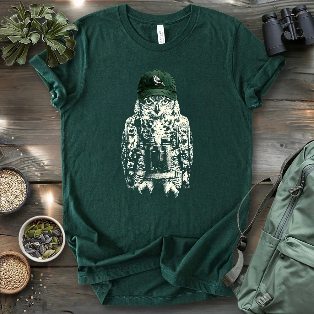 Owl Birding T-shirt