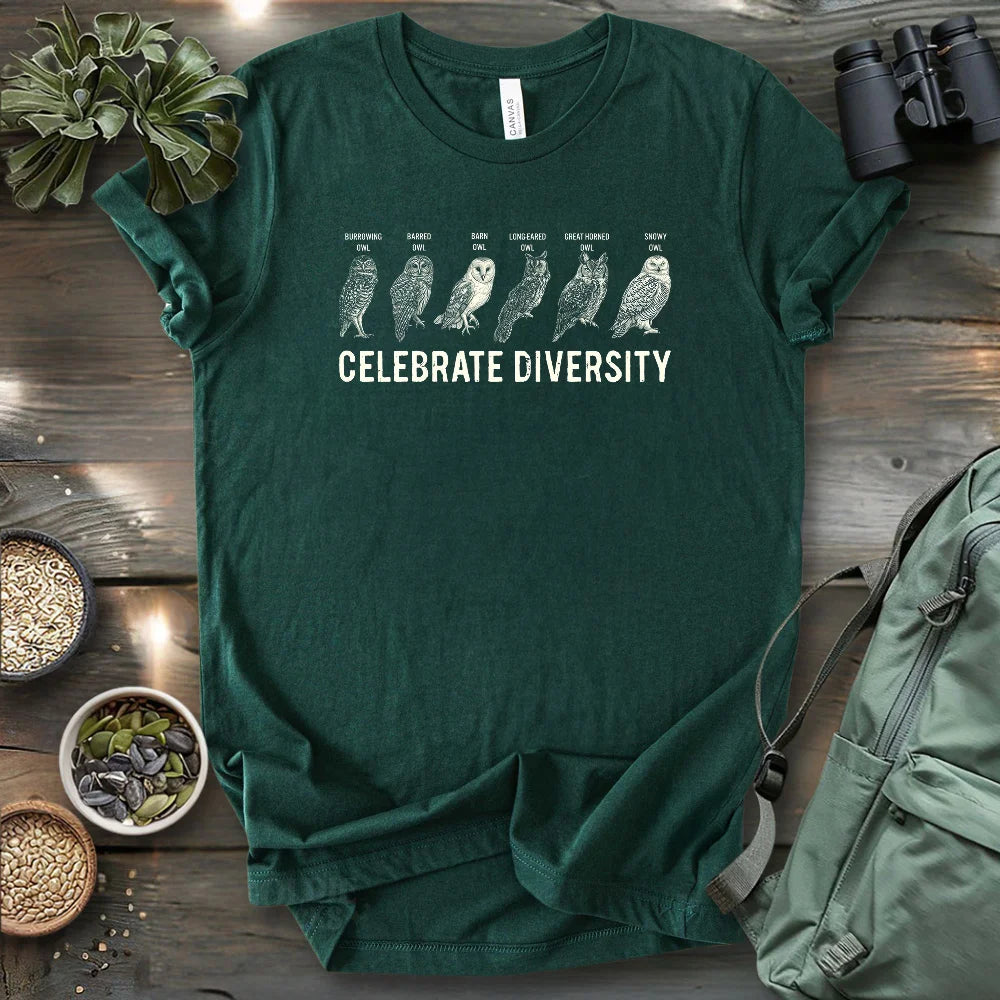 Owl Diversity T-shirt
