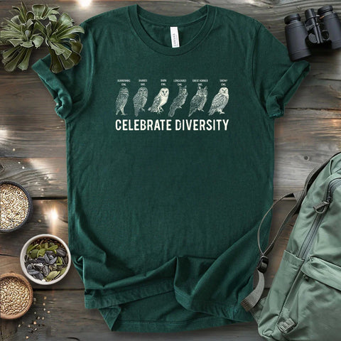 Owl Diversity T-shirt