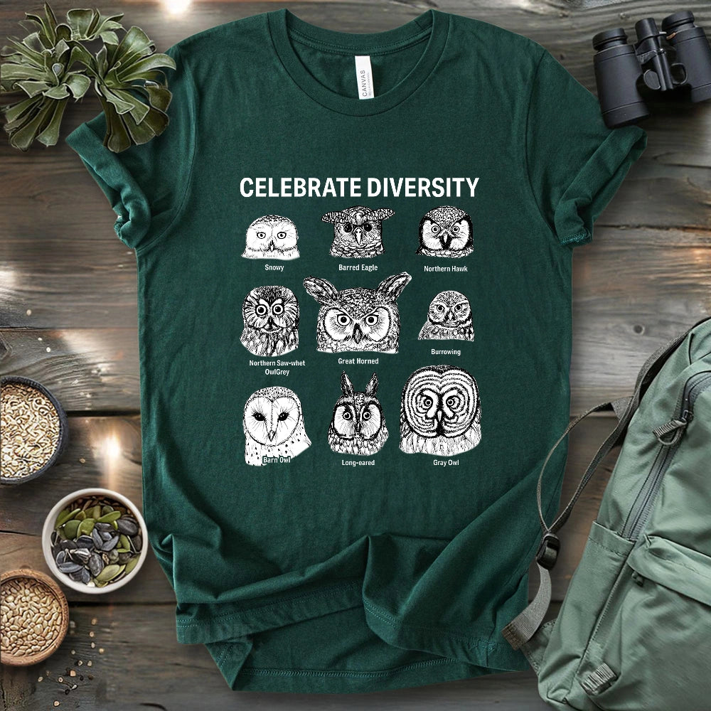 Owl Profiles T-shirt