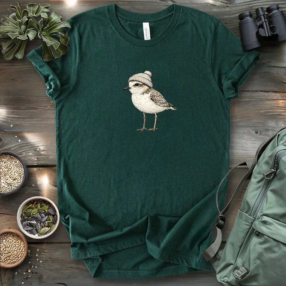 Plover Going Birdwatching T-shirt