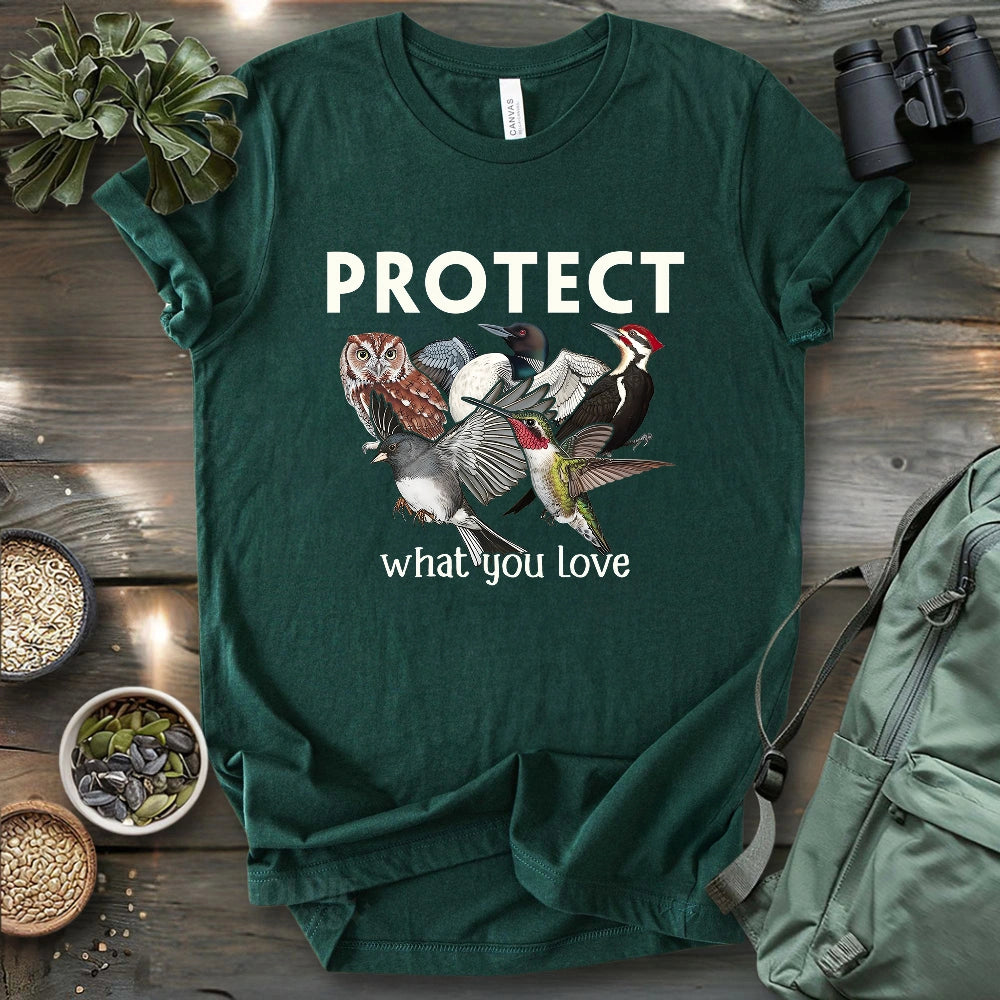 Protect The Birds T-shirt