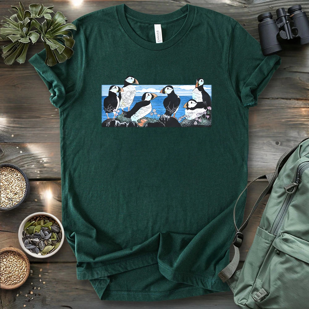 Puffin Circle T-shirt