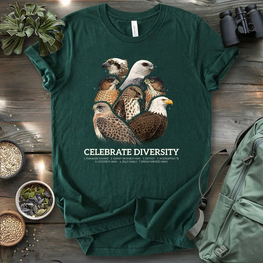 Raptor Diversity T-shirt