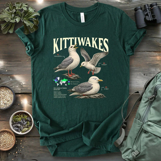 Red-legged Kittiwake Profile T-shirt