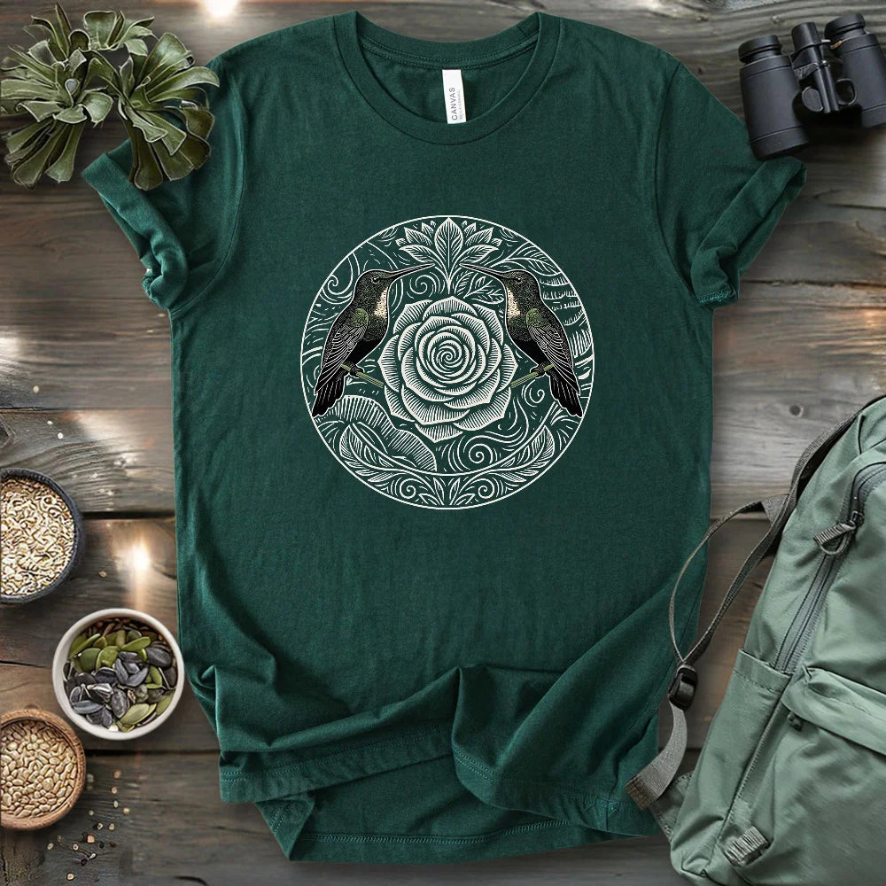 Symmetry in Bloom T-shirt