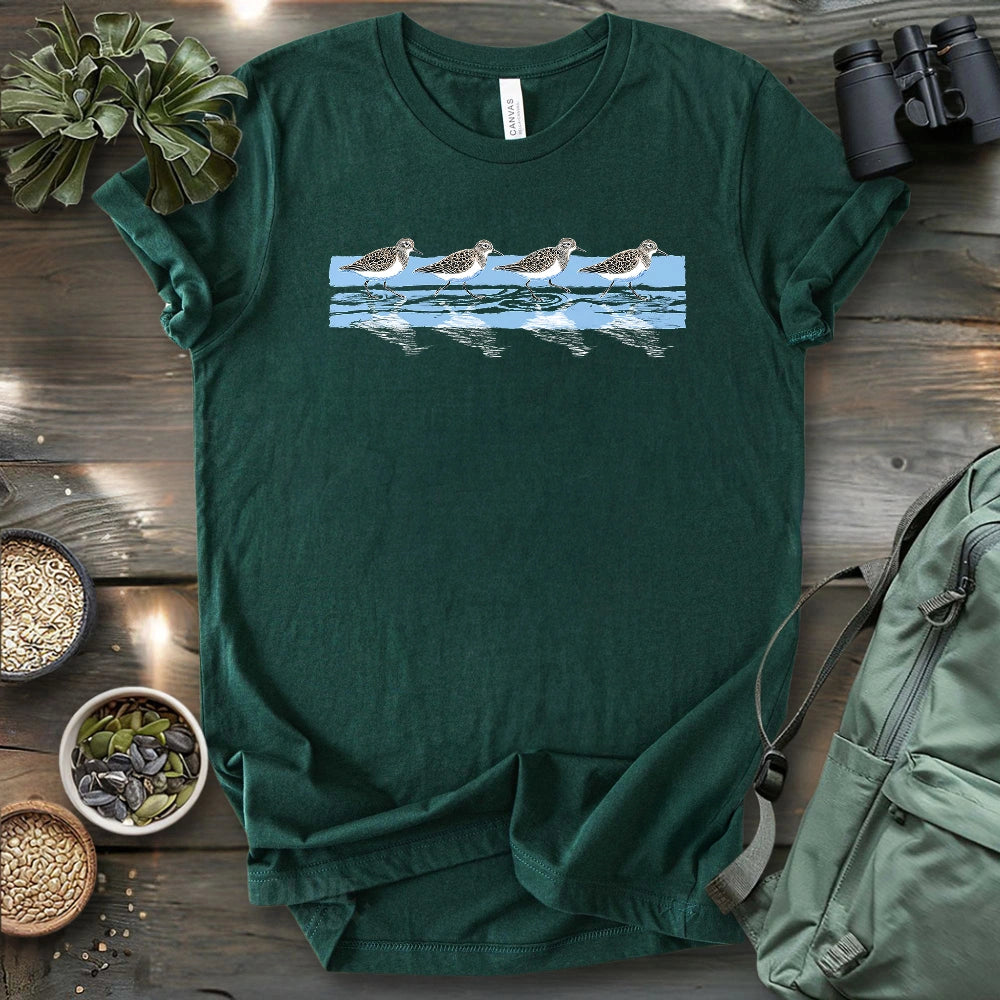 Tidewalking Sandpipers T-shirt