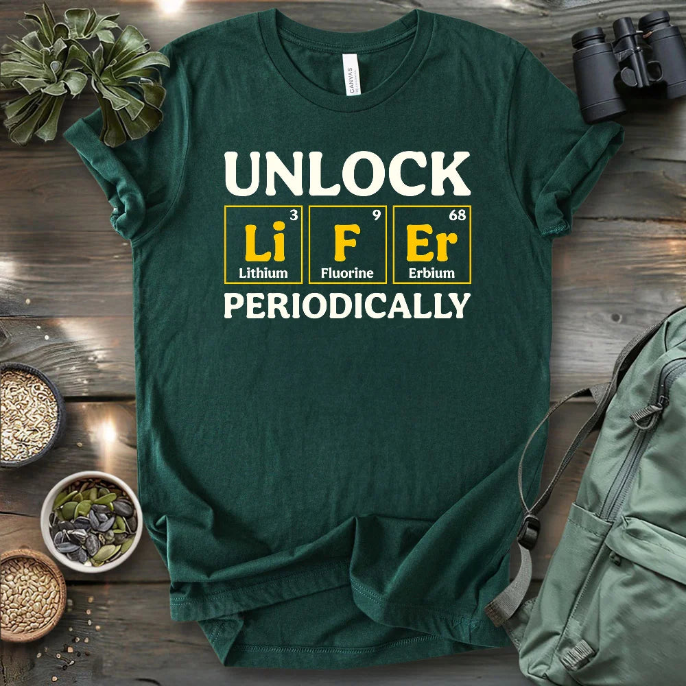 Unlock Lifer Periodically T-shirt