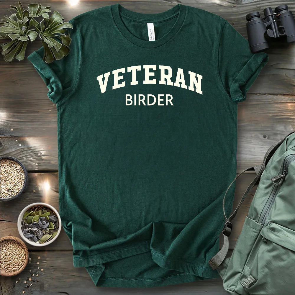 Veteran Birder T-shirt
