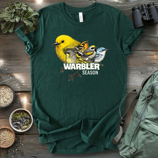 Warbler Season Coming T-shirt