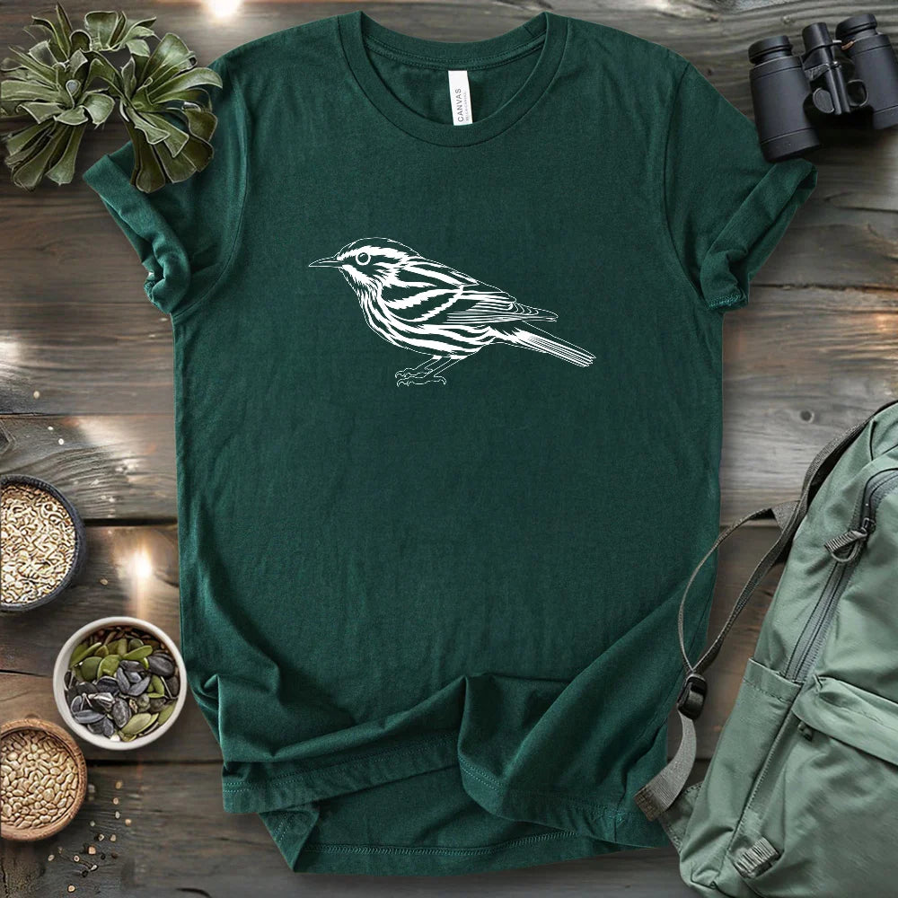 Zebra Warbler T-shirt