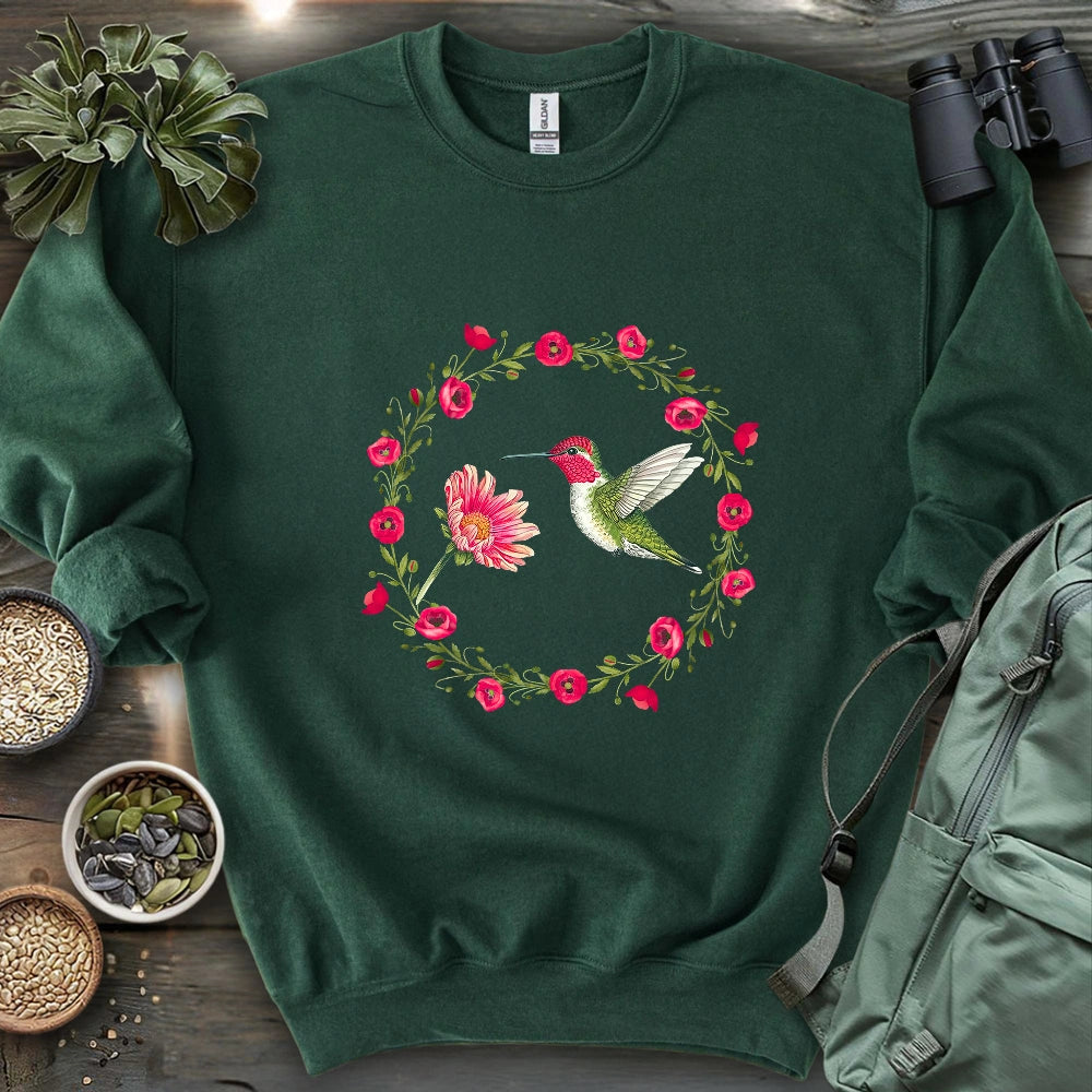 Anna Hummingbird Of California Sweatshirt