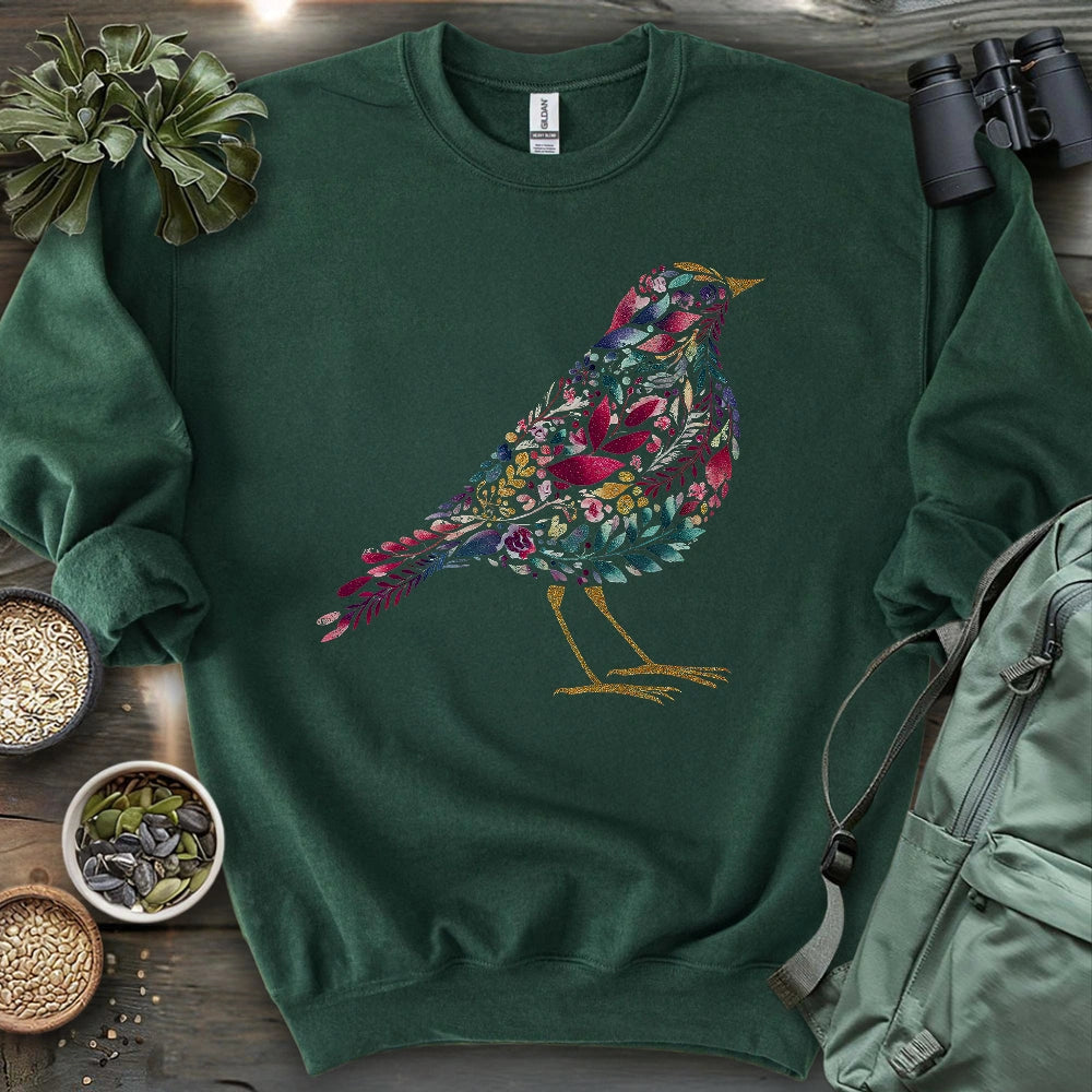 Bird Made By Leaves Sweatshirt