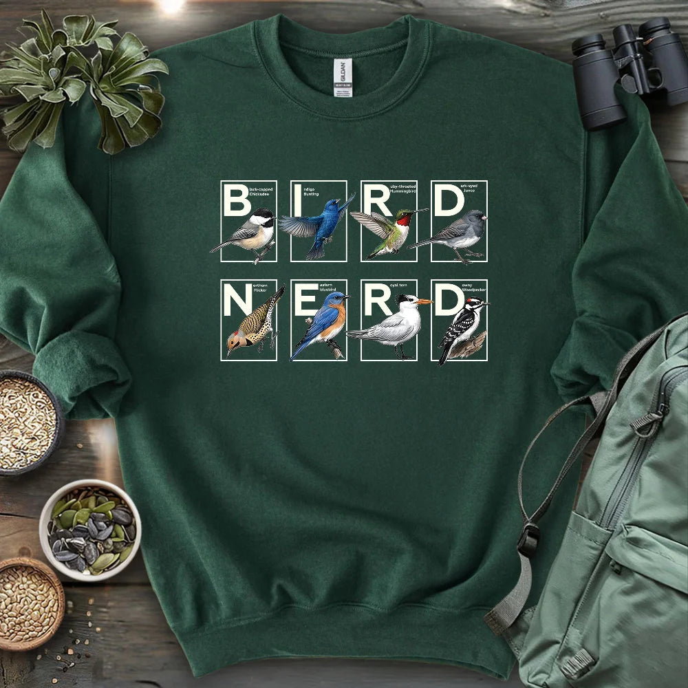 Bird Nerd Shirt Sweatshirt