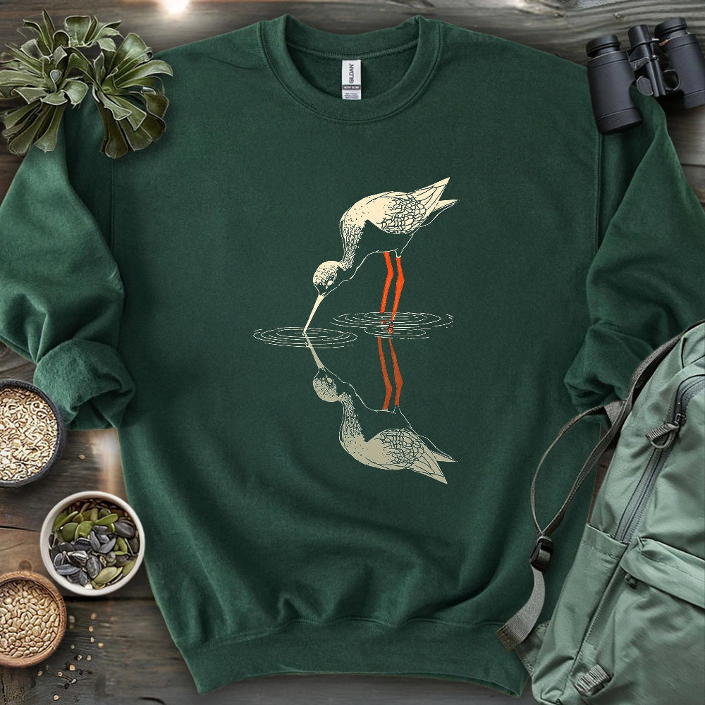 Black-necked Stilt Shadow Sweatshirt