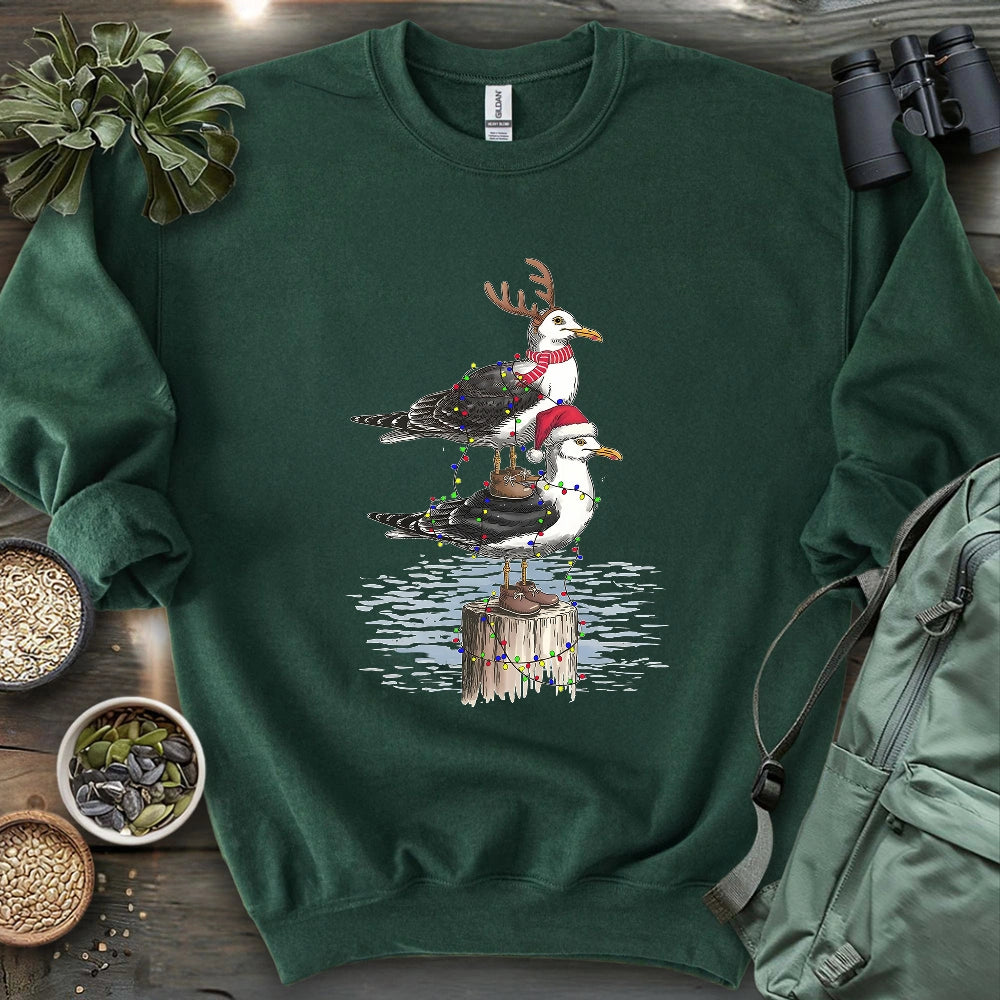 Christmas Seagulls Sweatshirt