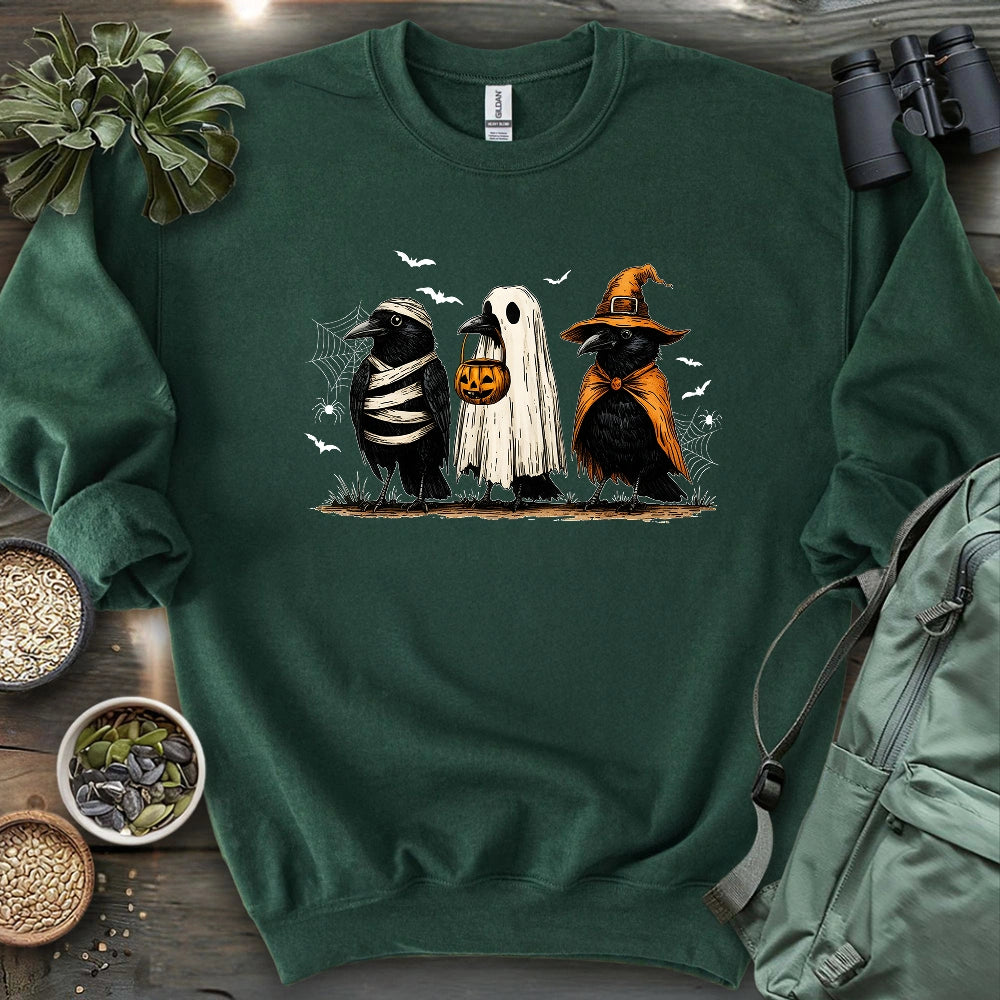 Crows in Costume Sweatshirt