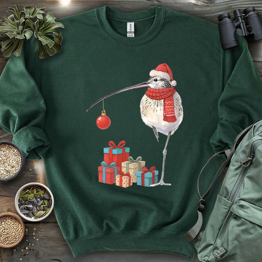 Curlew Holding Ornament Sweatshirt