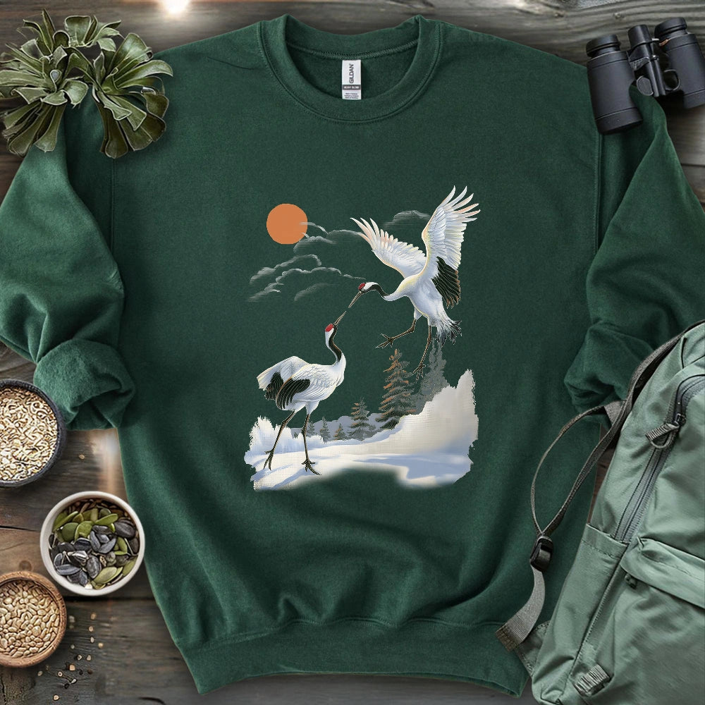 Dance of the Cranes Sweatshirt