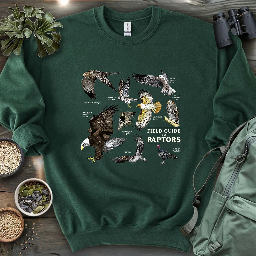Field Guide To Raptors Sweatshirt