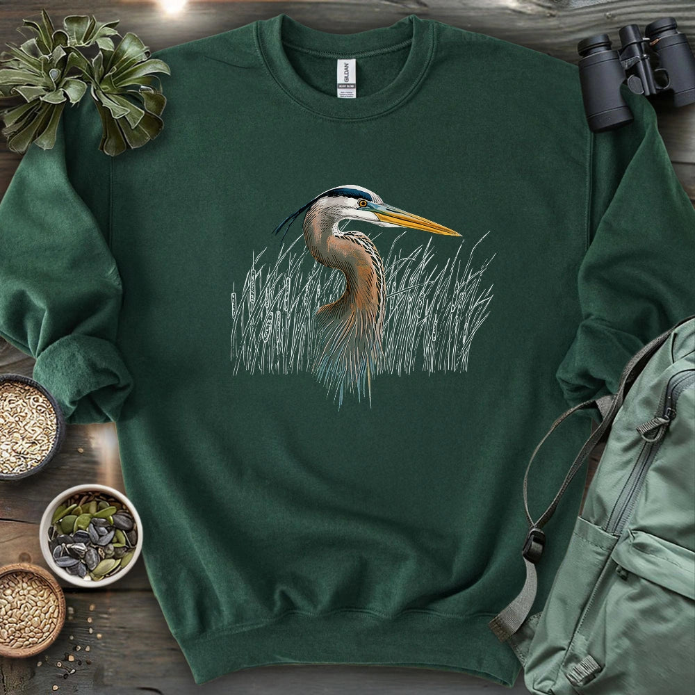 Great Blue Heron Sweatshirt