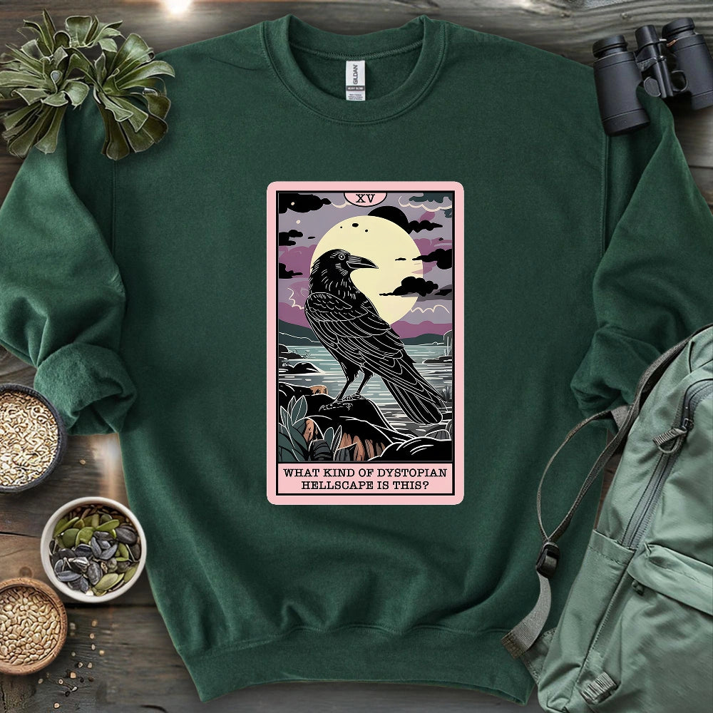Hellscape Raven Sweatshirt