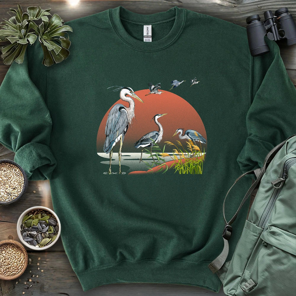 Heron Migration Sweatshirt